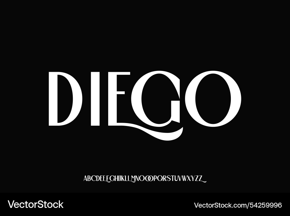 Display alphabet font design suitable Display alphabet font design suitable Vector Image
