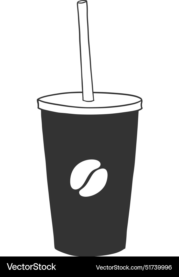 Paper coffee cup Royalty Free Vector Image - VectorStock