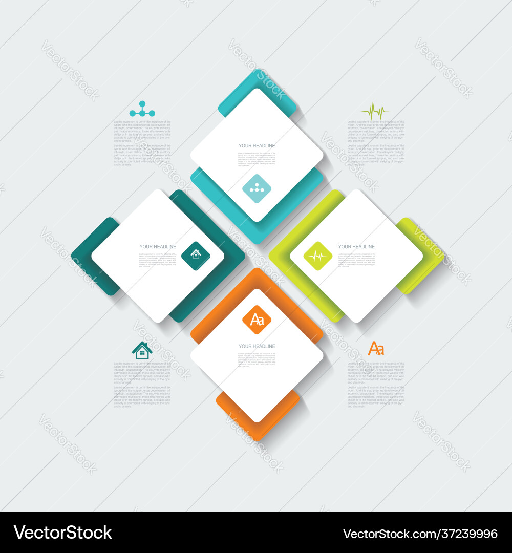 Web banners design can be used for workflow Web banners design can be used for workflow vector image