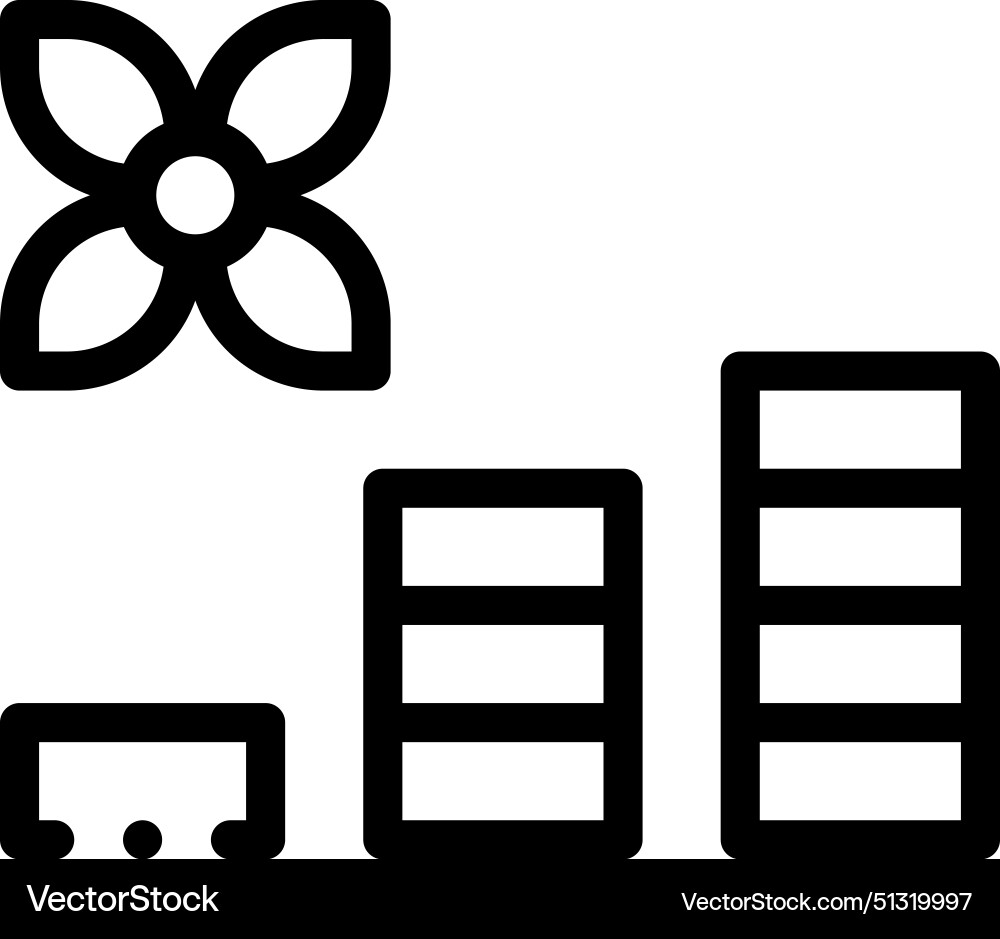 Adjustment icon thin linear style design isolated Adjustment icon thin linear style design isolated vector image