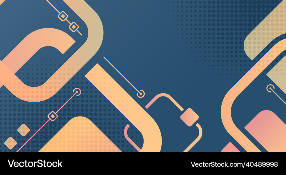 Abstract geometric gradient colors with halftone Abstract geometric gradient colors with halftone vector image