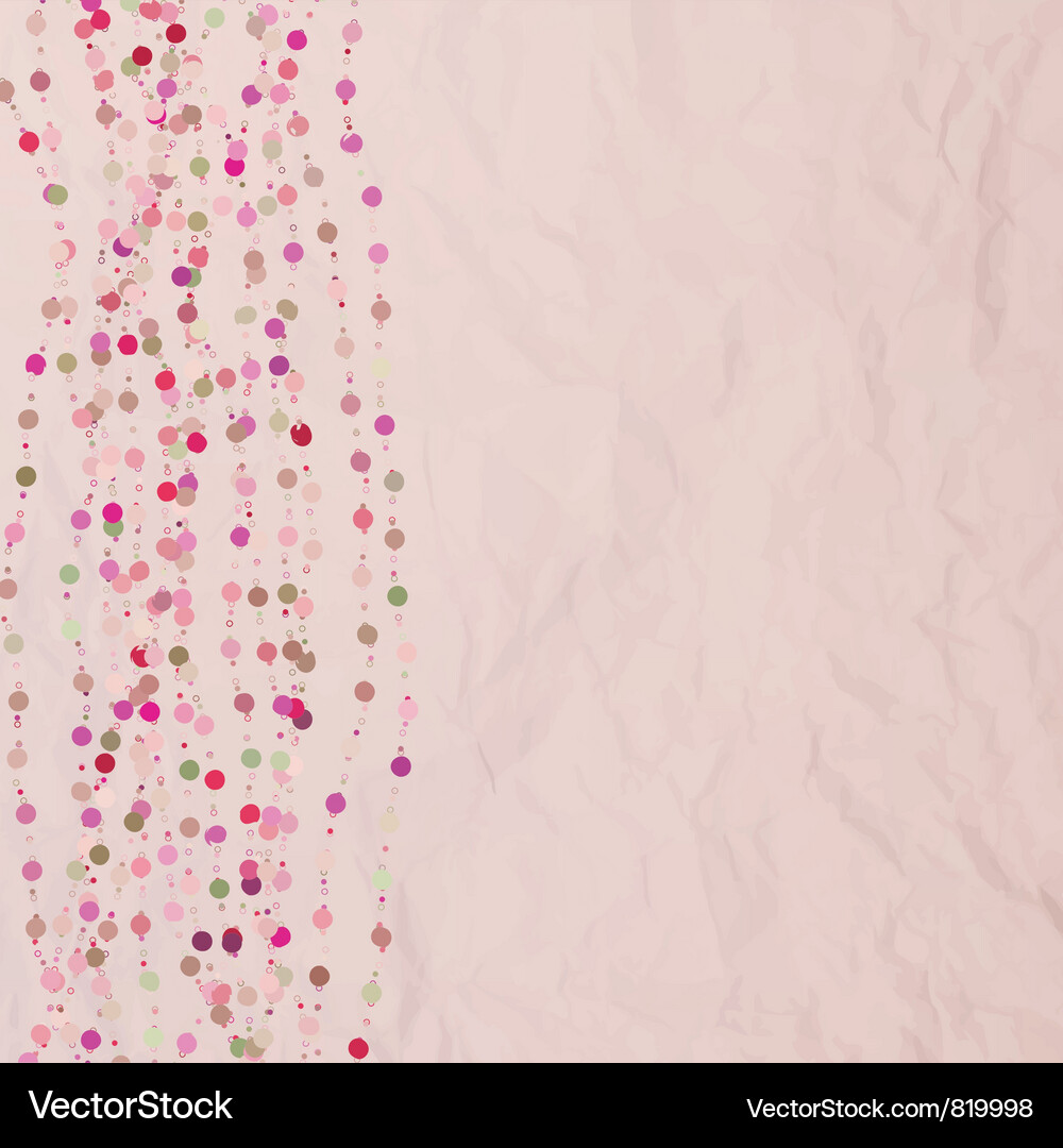 Vintage dots pattern background Vector Image
