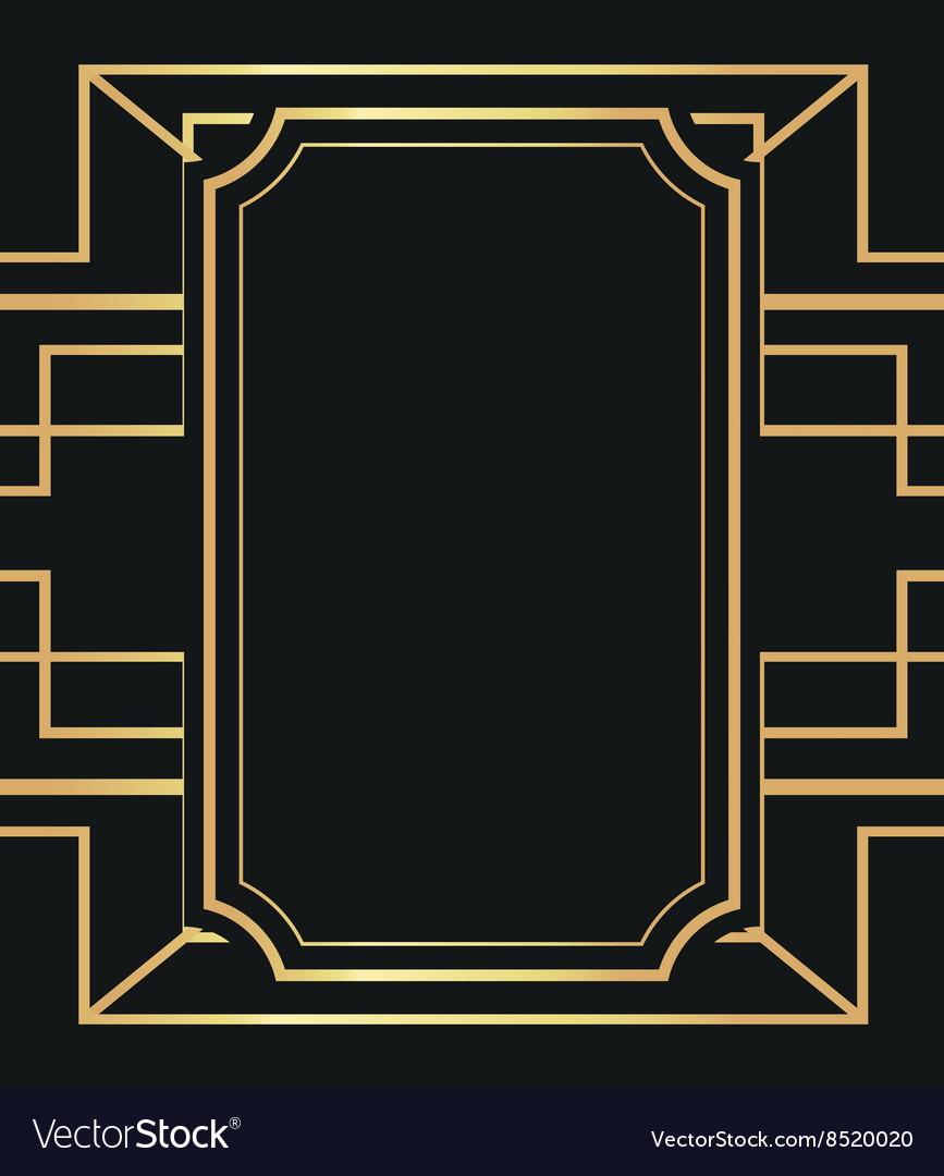 Flat about gatsby background design Royalty Free Vector Flat about gatsby background design Royalty Free Vector