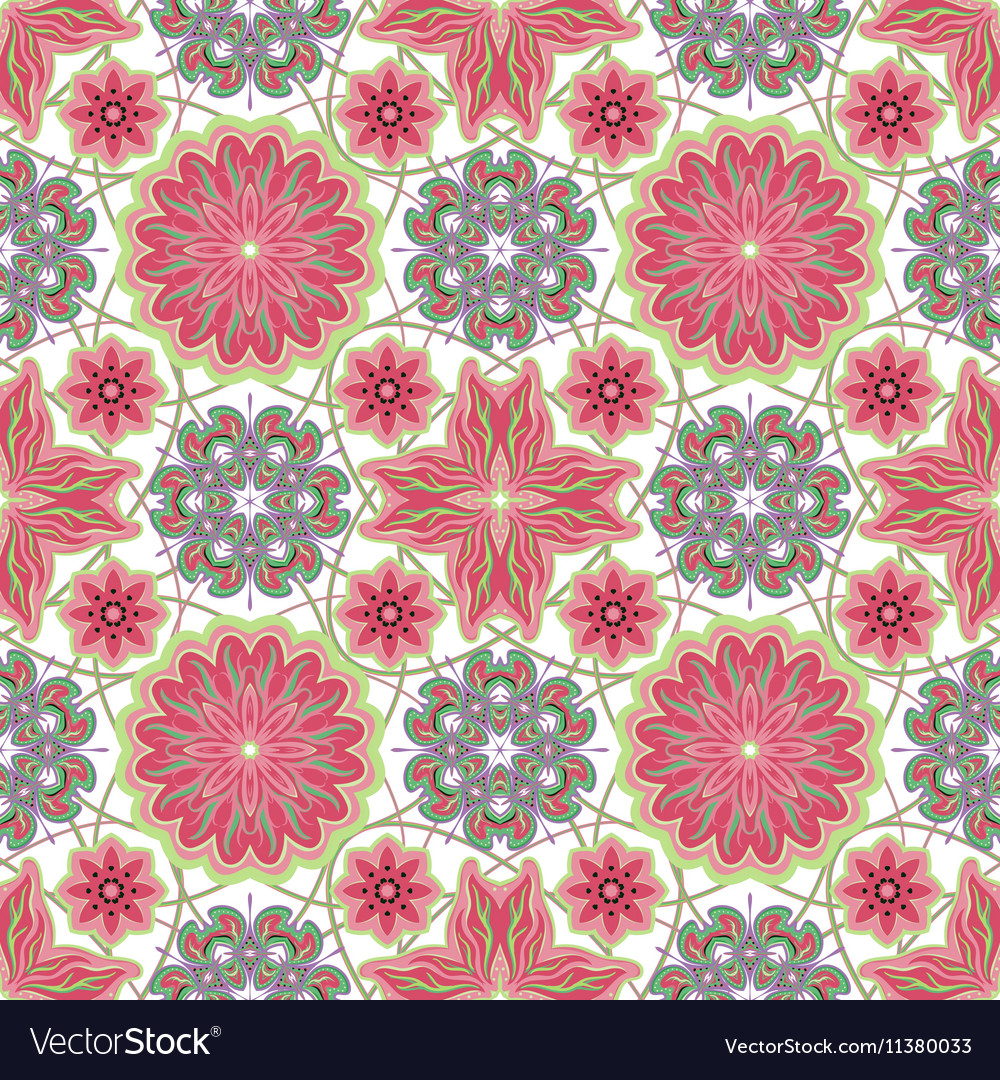 Download Seamless vintage background - Victorian tile in Vector Image