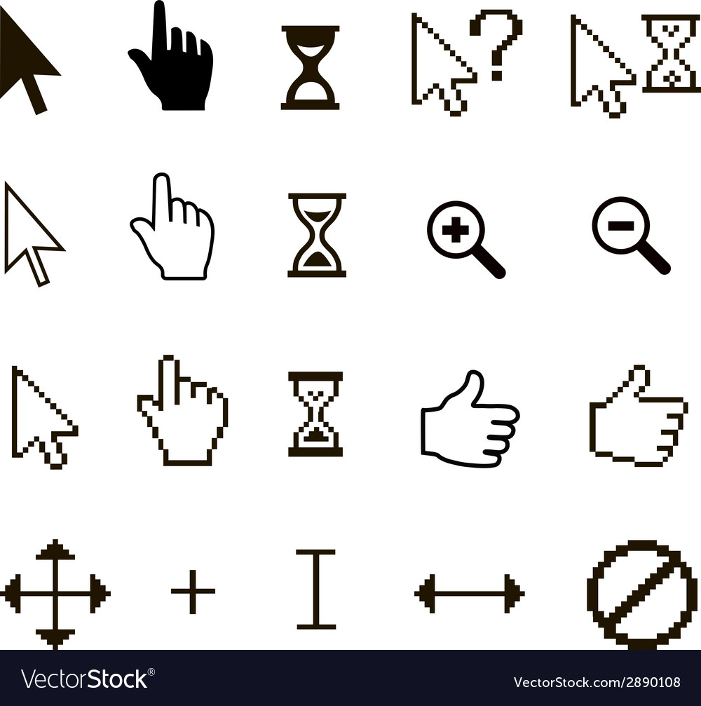 Cursor types