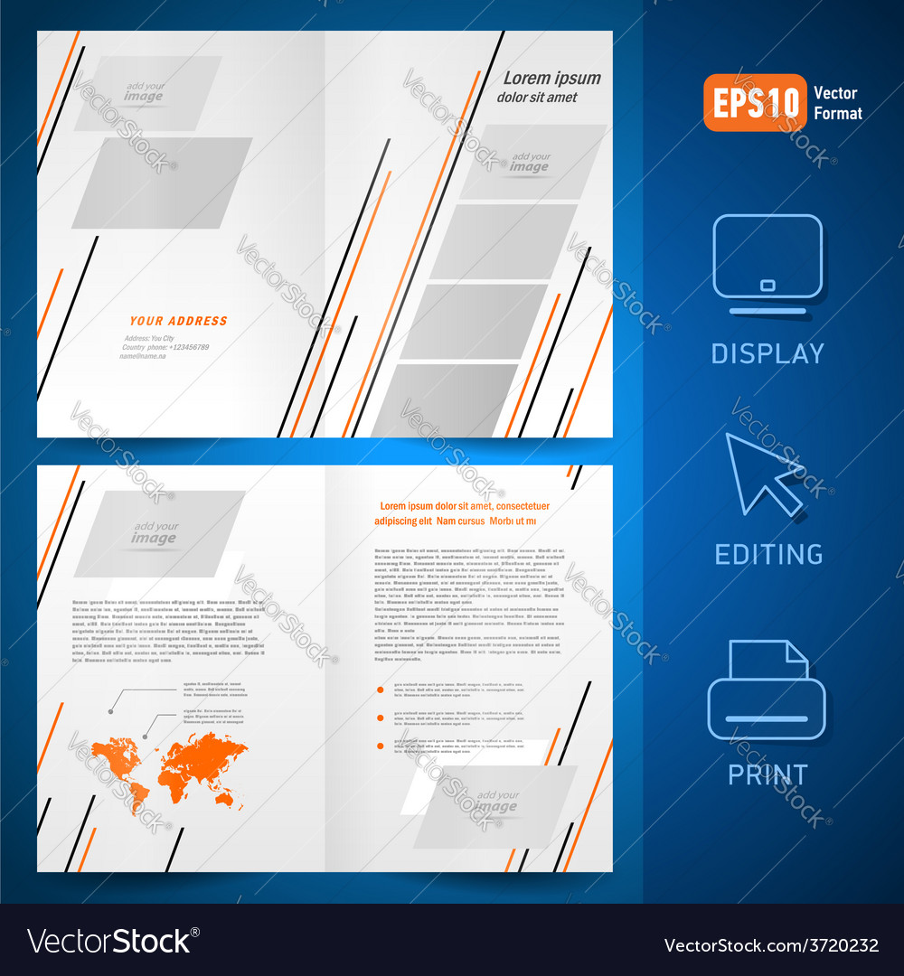 booklet design template