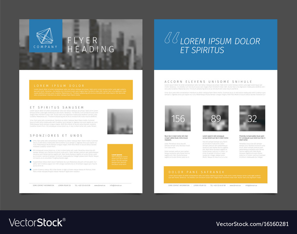 modern brochure design templates