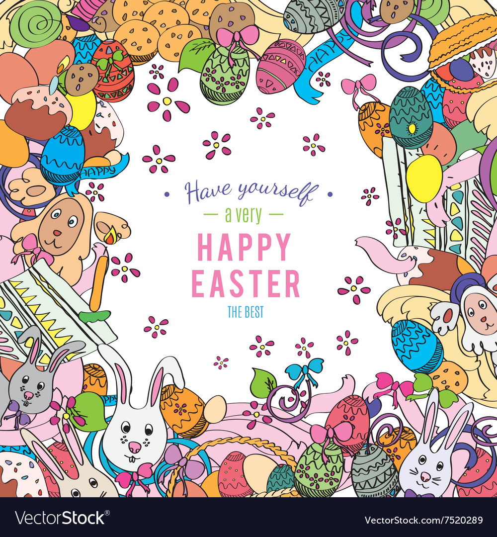happy easter card