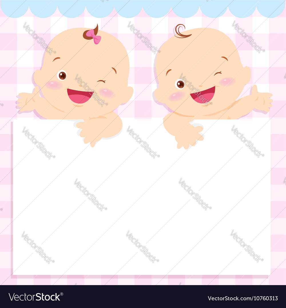Uncategorized Girlspace baby boy and girl space frame royalty free vector image image