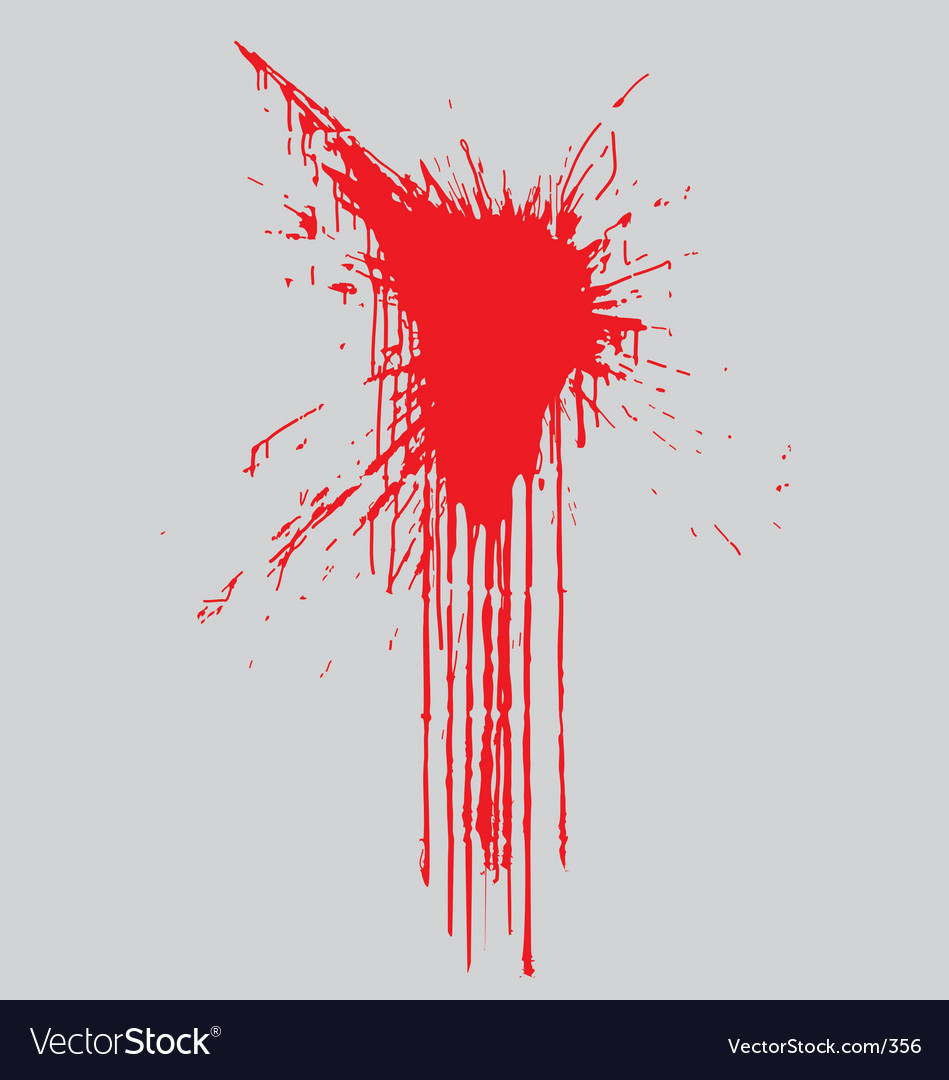 Paint splat Royalty Free Vector Image - VectorStock