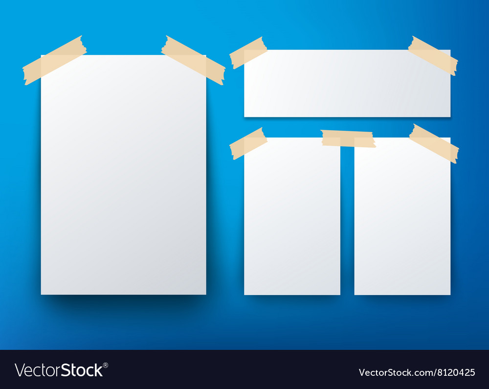 blank flyer