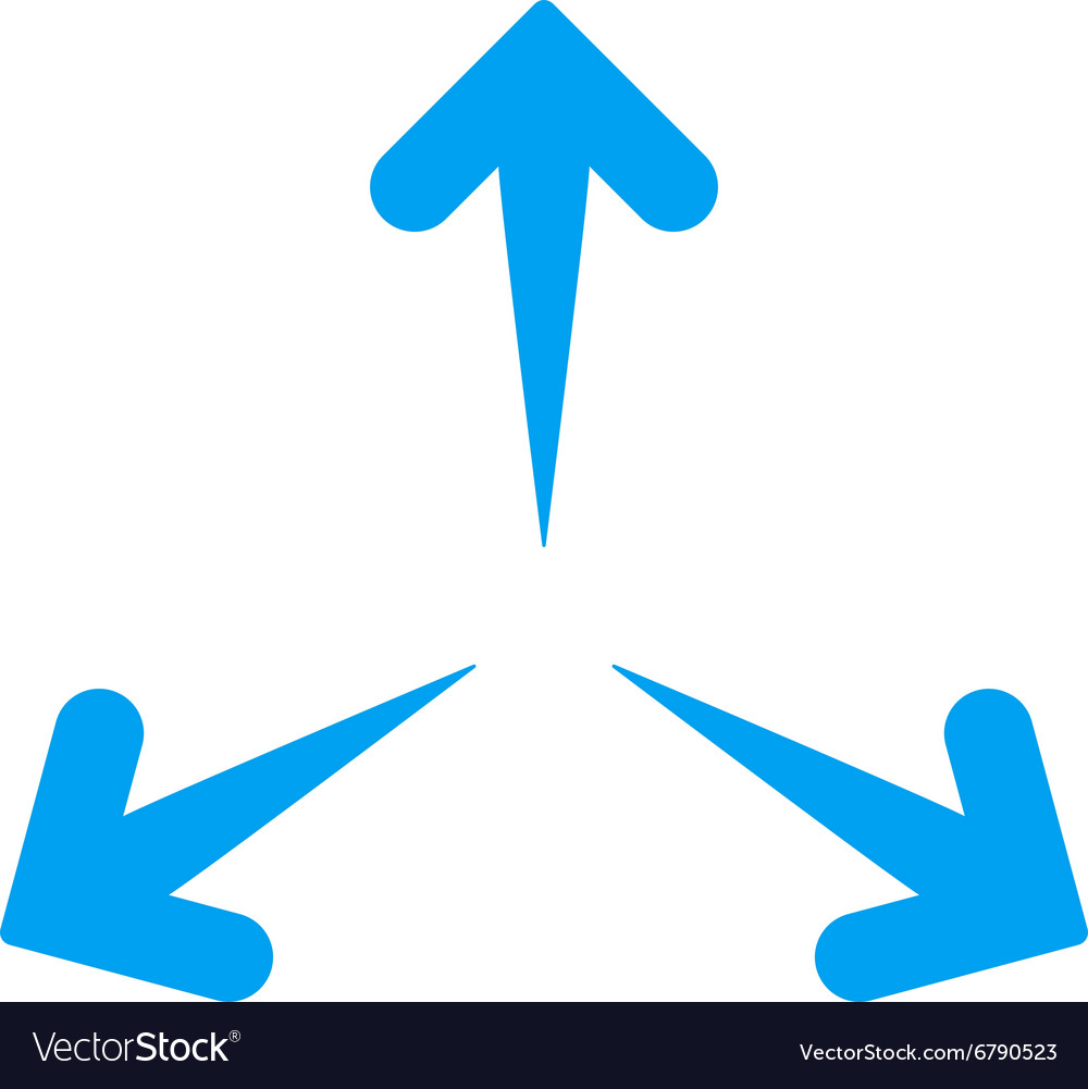 Download Expand Arrows Icon Royalty Free Vector Image - VectorStock