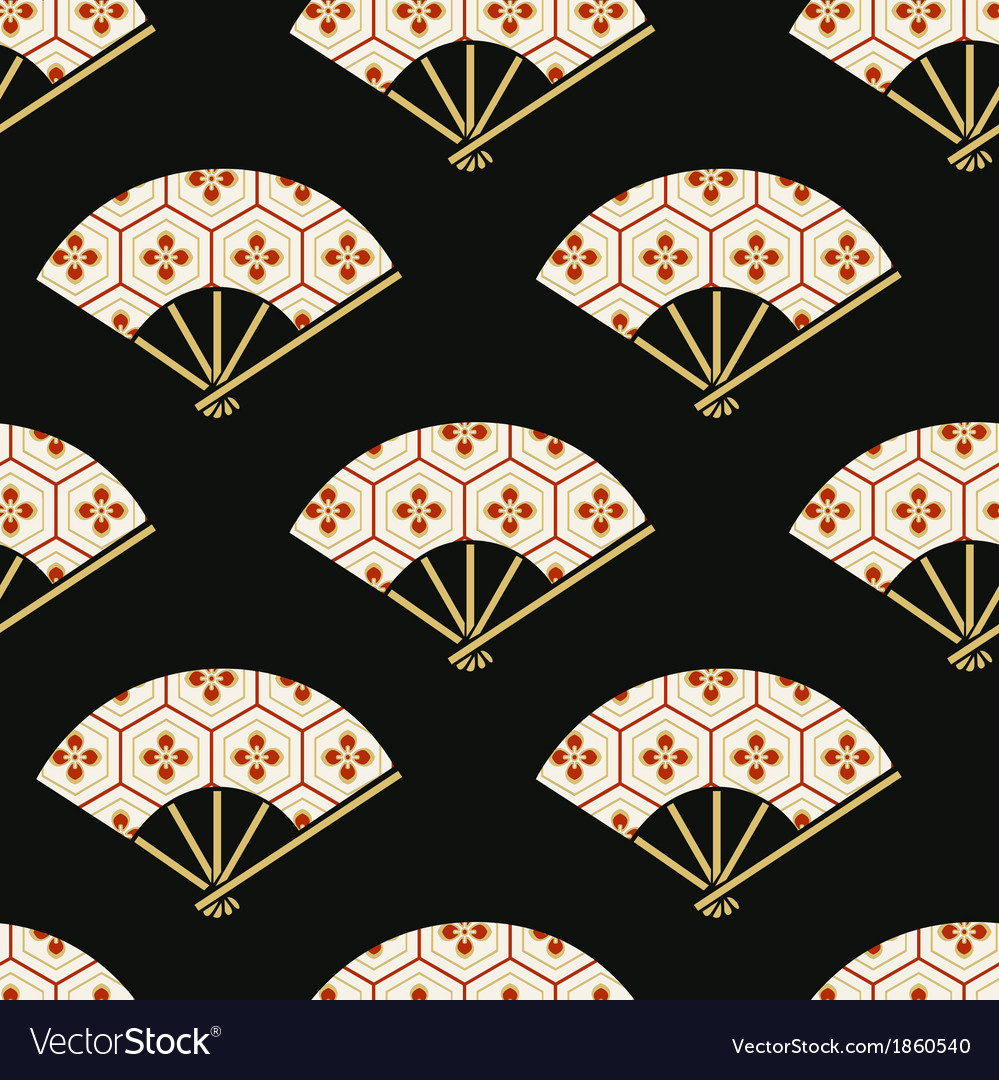 Seamless japanese traditional pattern Royalty Free Vector
