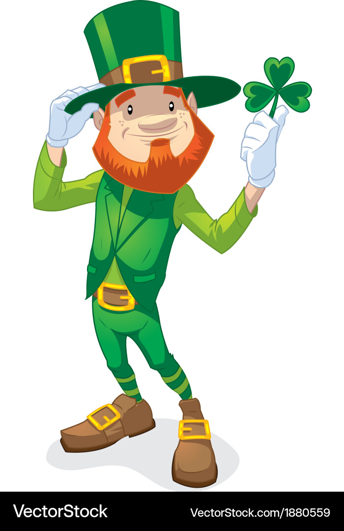 Leprechaun Royalty Free Vector Image - VectorStock