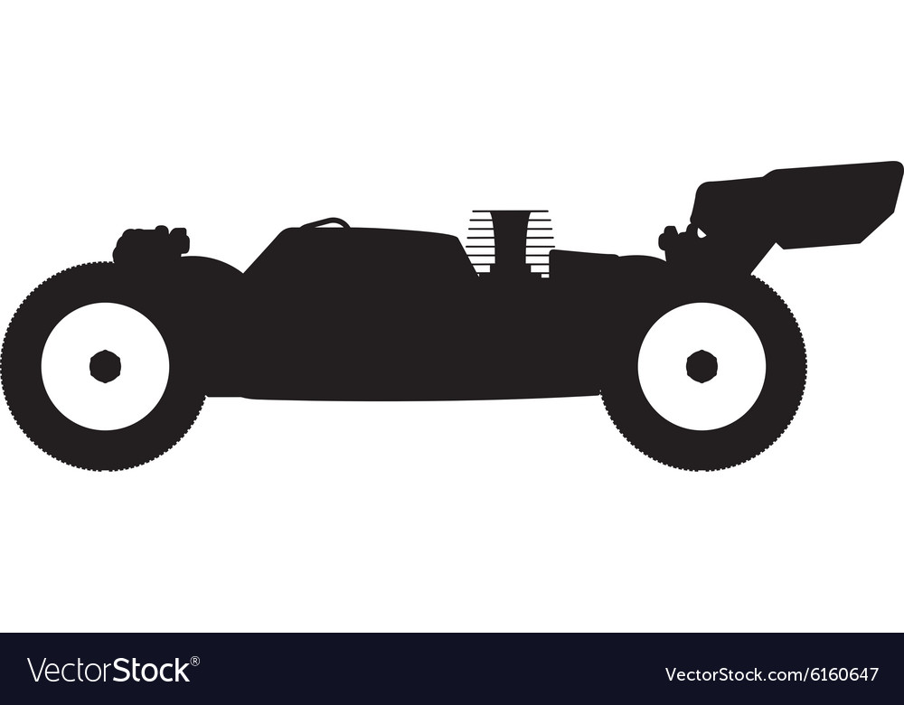 rc buggy vector nitro royalty vectorstock