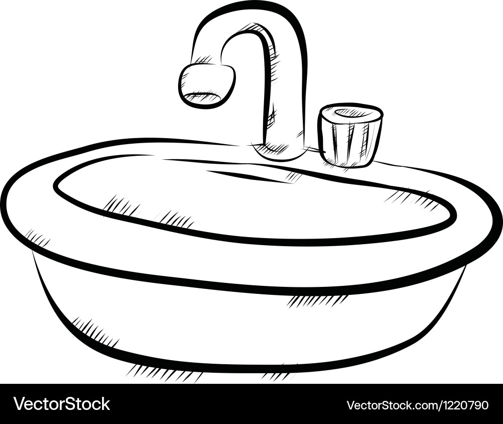 Sink Royalty Free Vector Image VectorStock