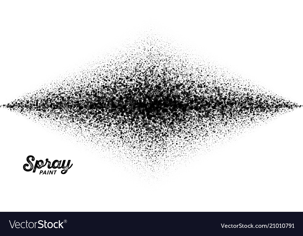 Spray paint splatter pattern Royalty Free Vector Image