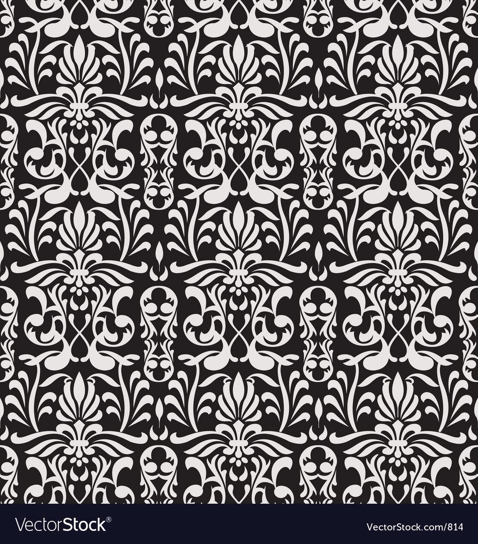 Download Vintage wallpaper Royalty Free Vector Image - VectorStock