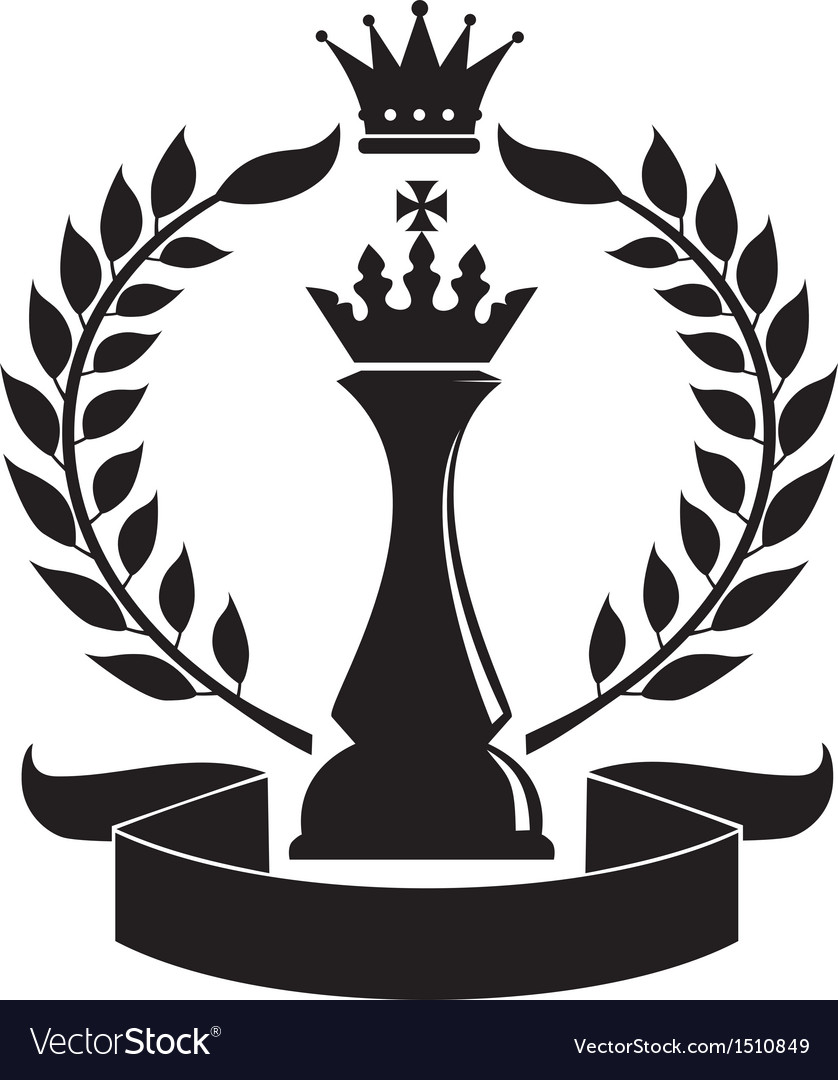 Chess king Royalty Free Vector Image VectorStock