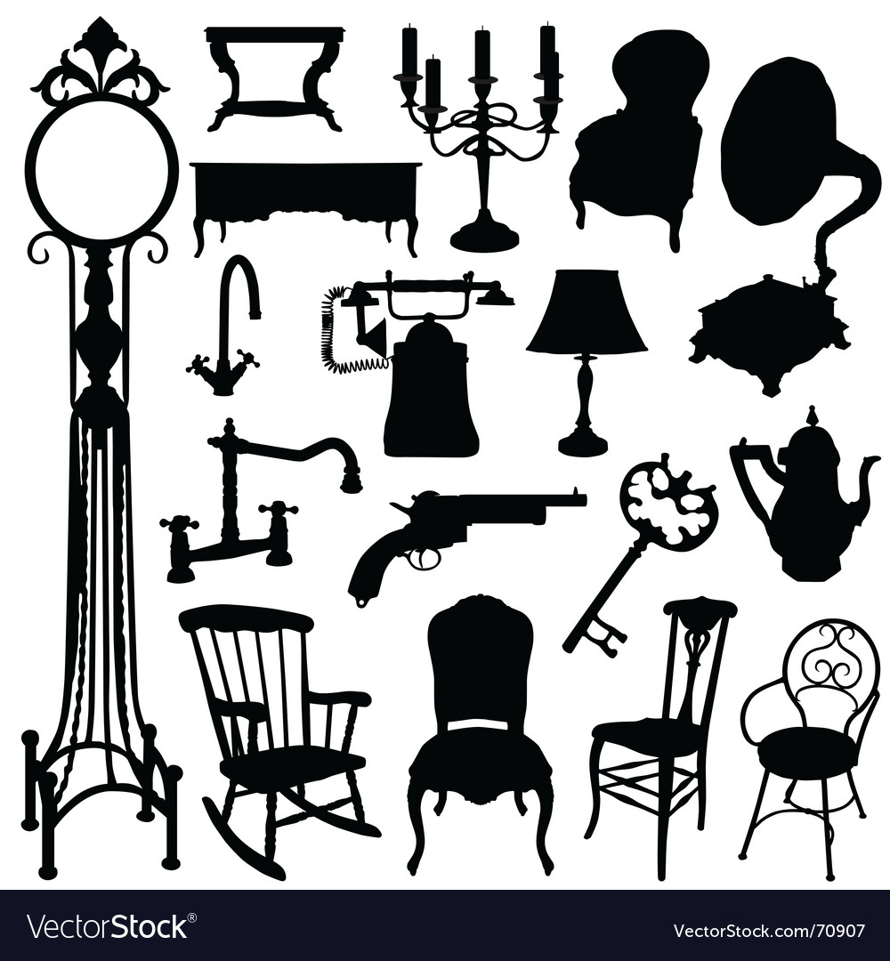 Antique Objects Royalty Free Vector Image Vectorstock Antique Objects Royalty Free Vector Image Vectorstock