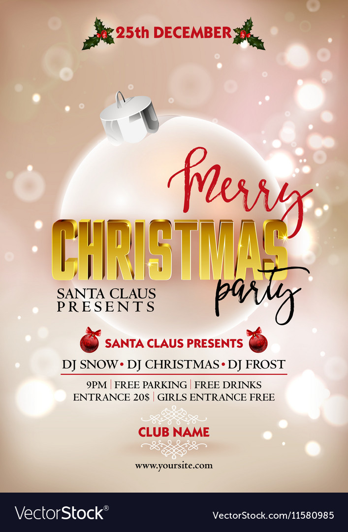 party poster design templates