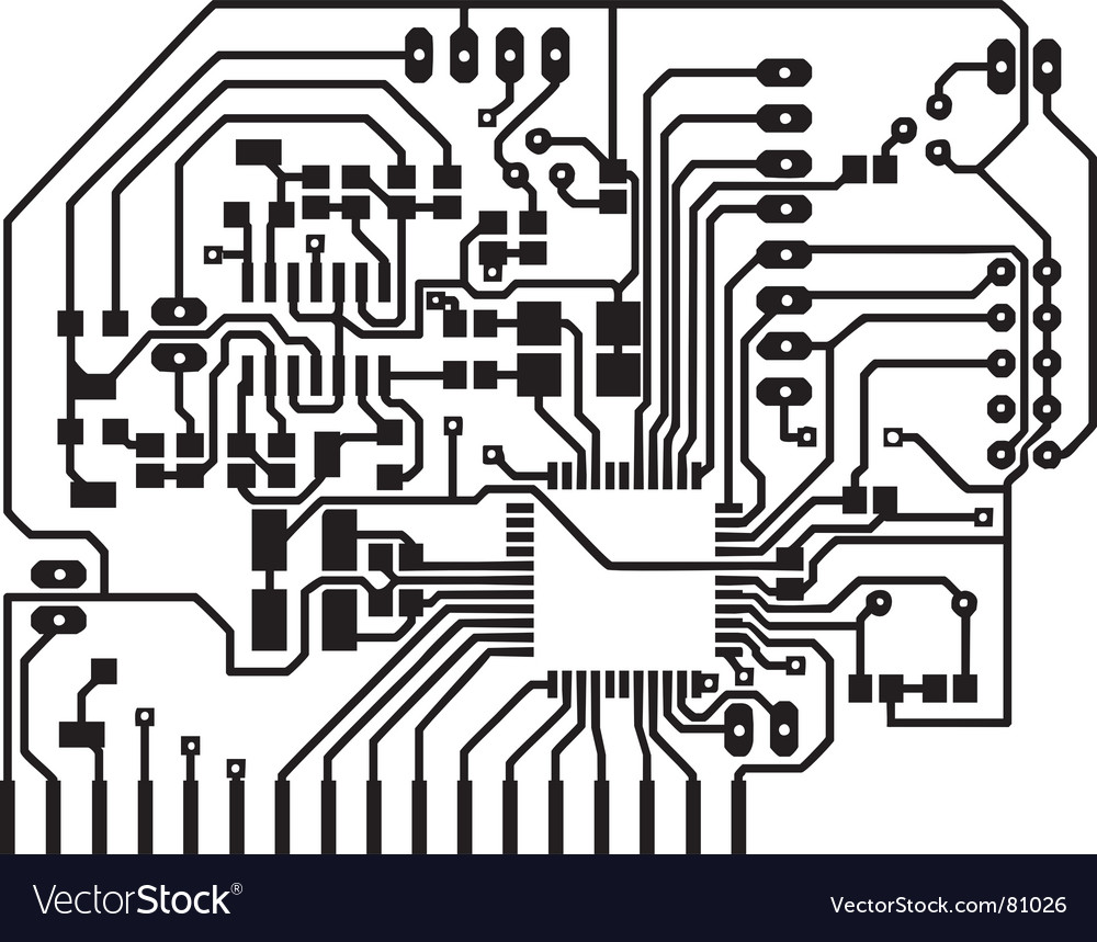 Circuitry Royalty Free Vector Image VectorStock