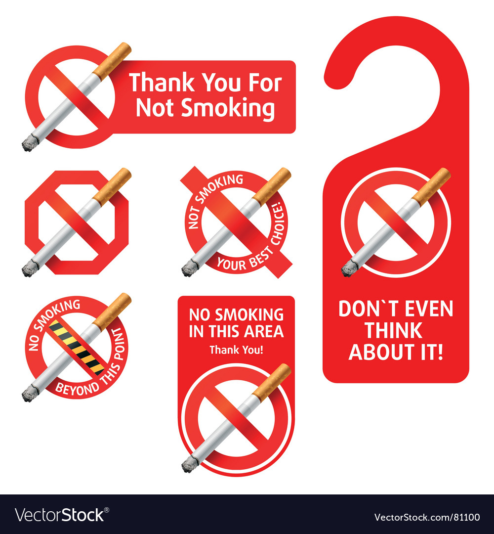 no smoking sings