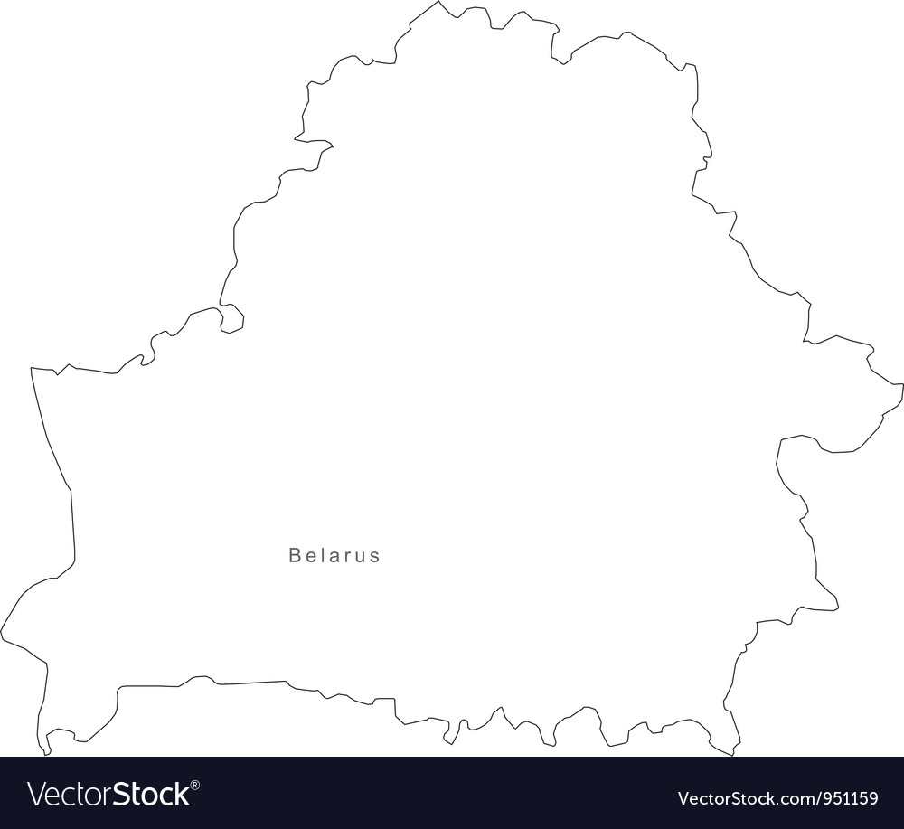 Vector map Minsk Belarus