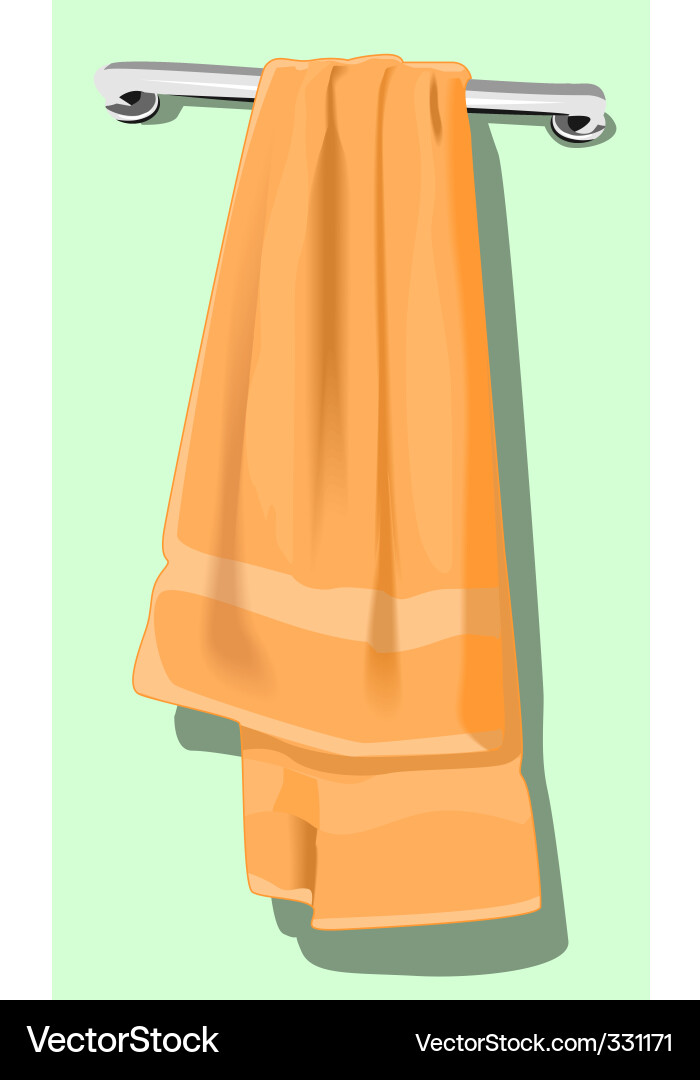 Towel Royalty Free Vector Image VectorStock