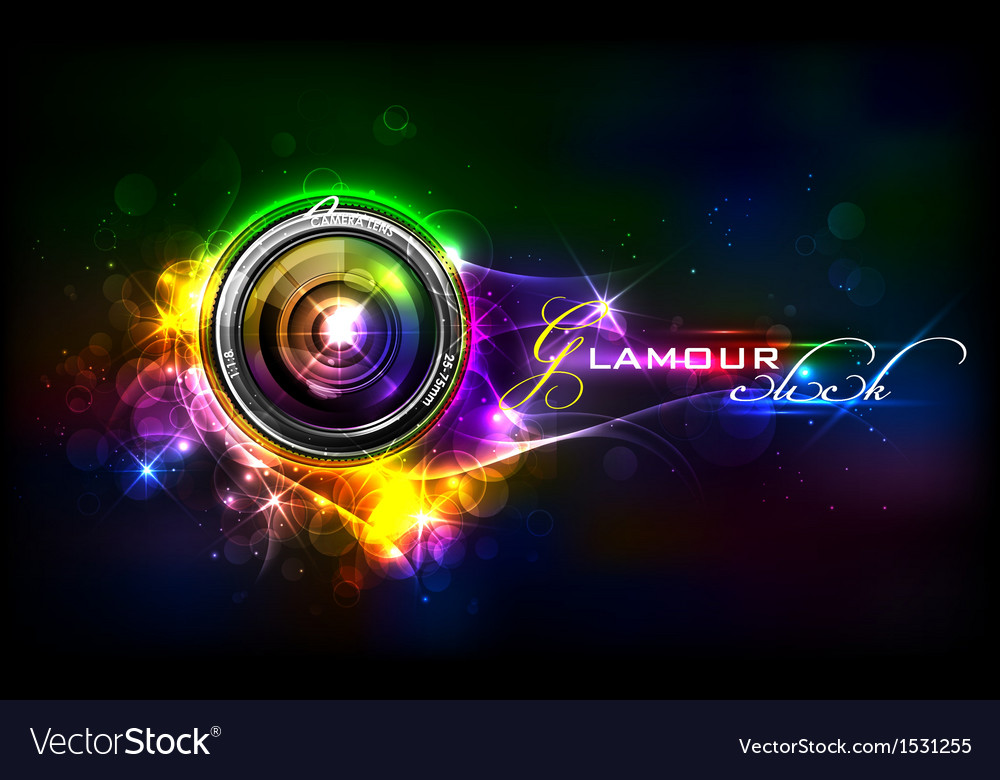 Camera Lens Royalty Free Vector Image - VectorStock