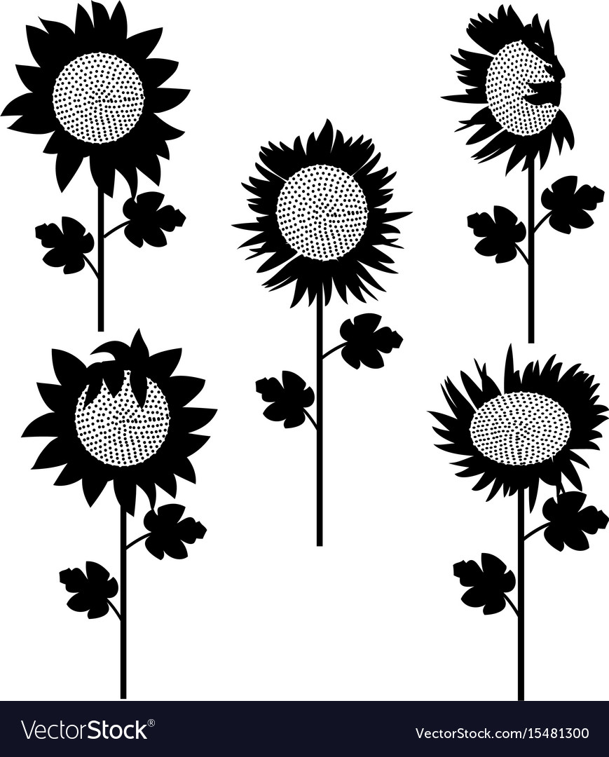 Free Free 145 Silhouette Decal Sunflower Svg SVG PNG EPS DXF File