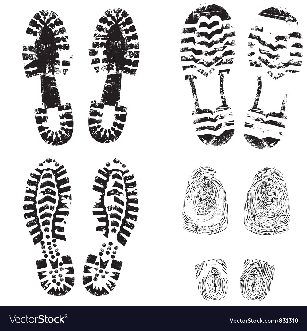 Track shoe Royalty Free Vector Image VectorStock