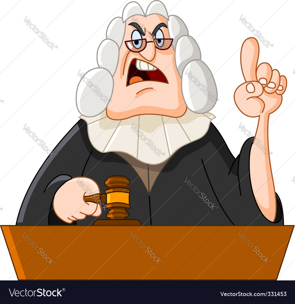 Judge Royalty Free Vector Image - VectorStock