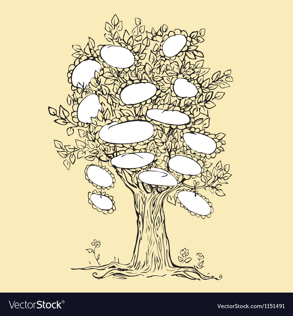 Family Tree Design Family Tree Embroidery Design Free Blank Family Tree Template The Non Family Tree Template Empty Frames Photos Stock Vector 656586004