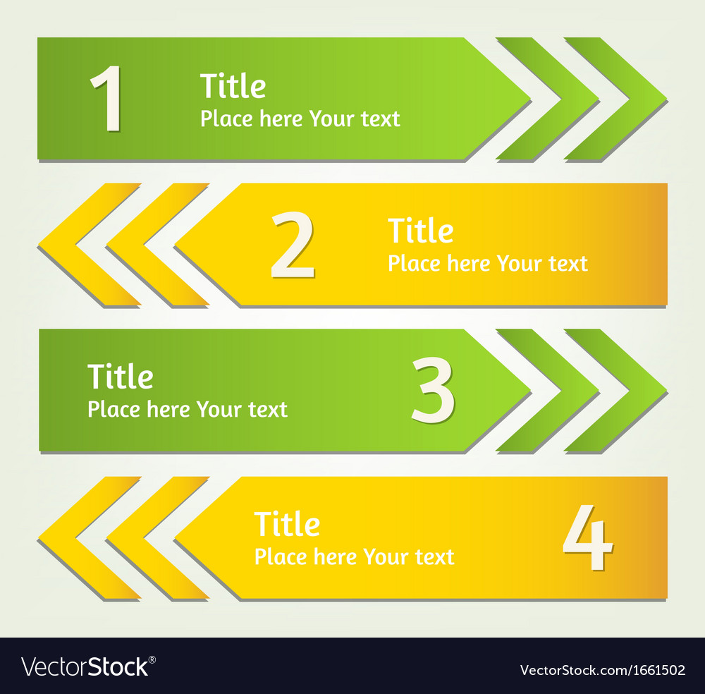 infographic arrows
