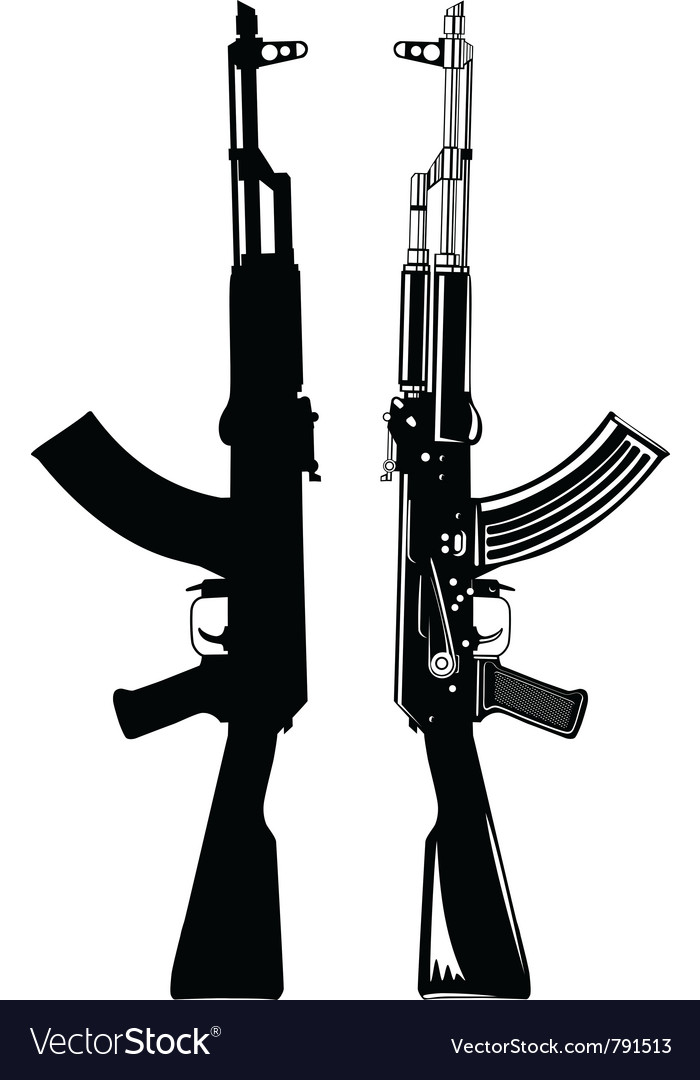 Download Ak 47 Royalty Free Vector Image - VectorStock