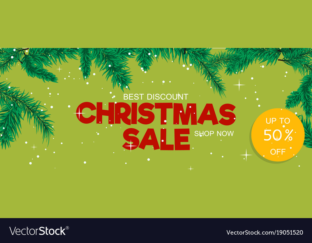 christmas sale banner