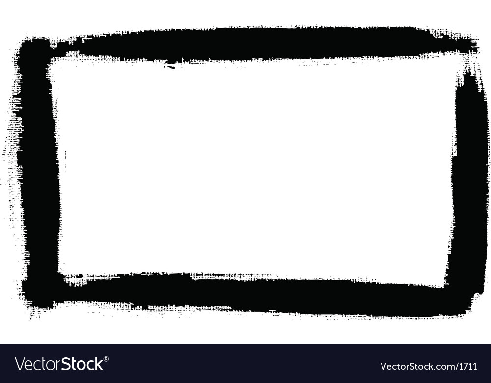 Paint border Royalty Free Vector Image - VectorStock