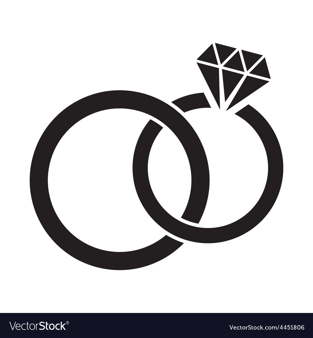 wedding rings vector 4451806