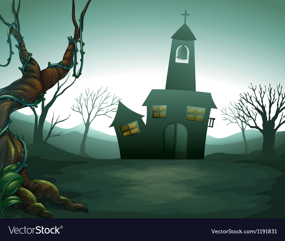 Grave yard Royalty Free Vector Image - VectorStock