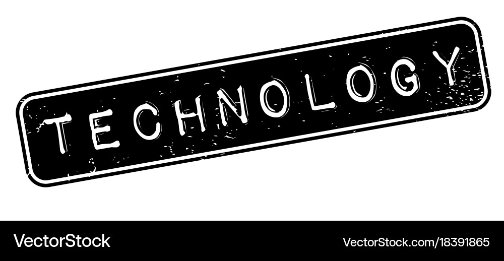 Technology rubber stamp Royalty Free Vector Image