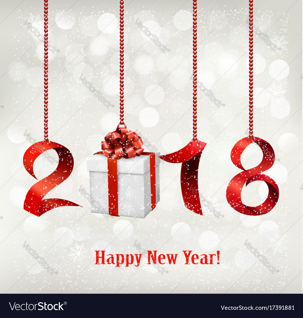 new year 2018 gift baskets 2018 new years background with gift royalty free vector new year 2018 gift baskets 2018 new years background with gift royalty free vector