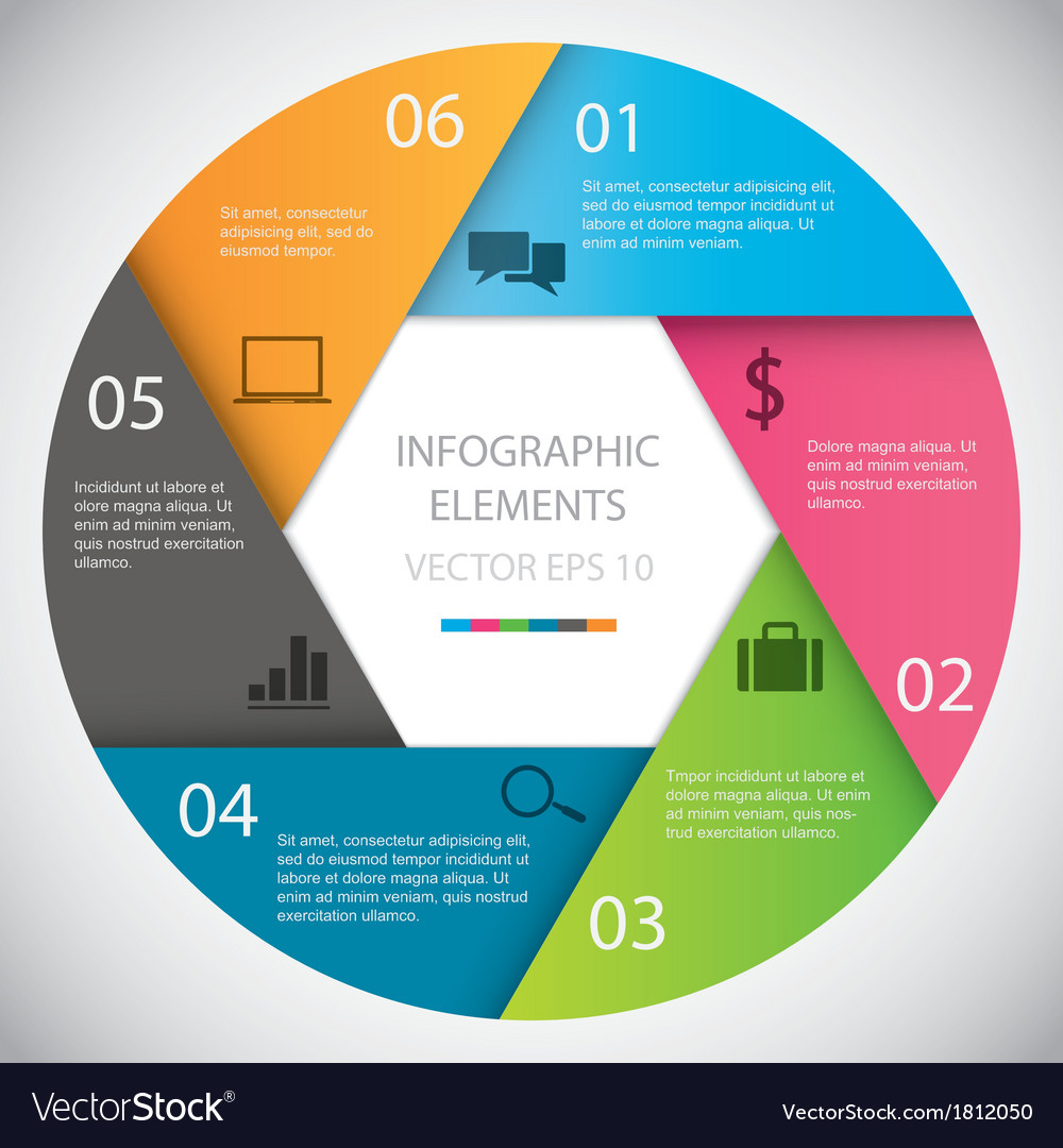 circle infographic vector 1812050