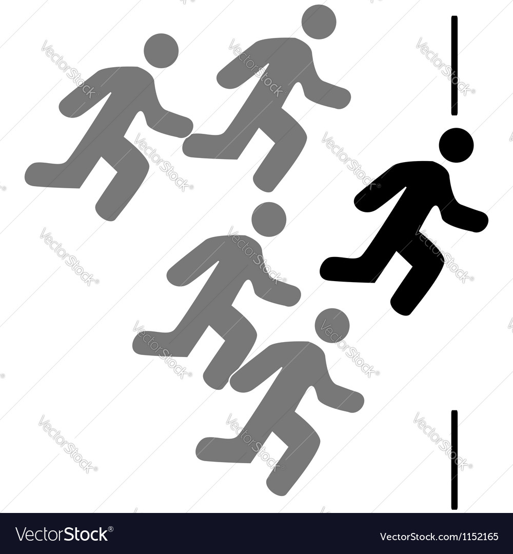 Racing Royalty Free Vector Image - VectorStock