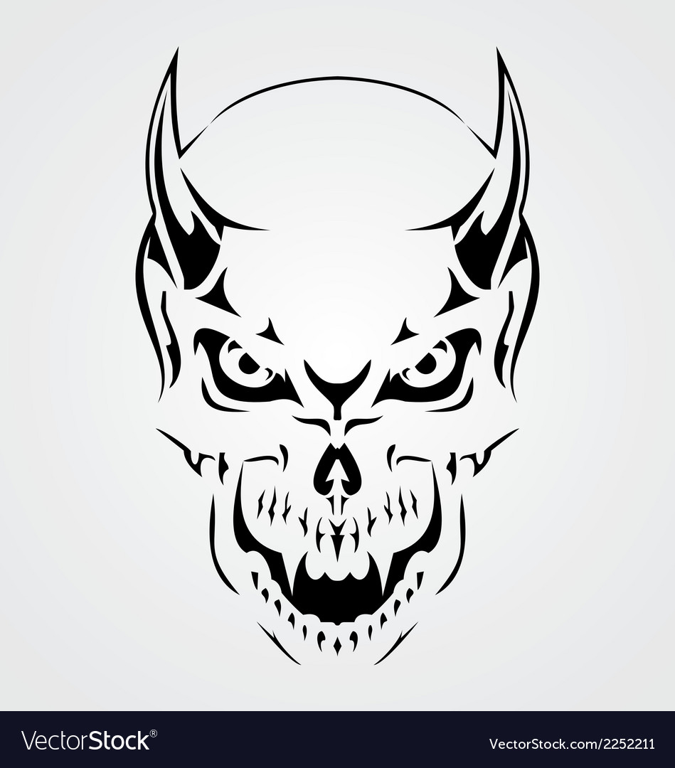 free skull vector