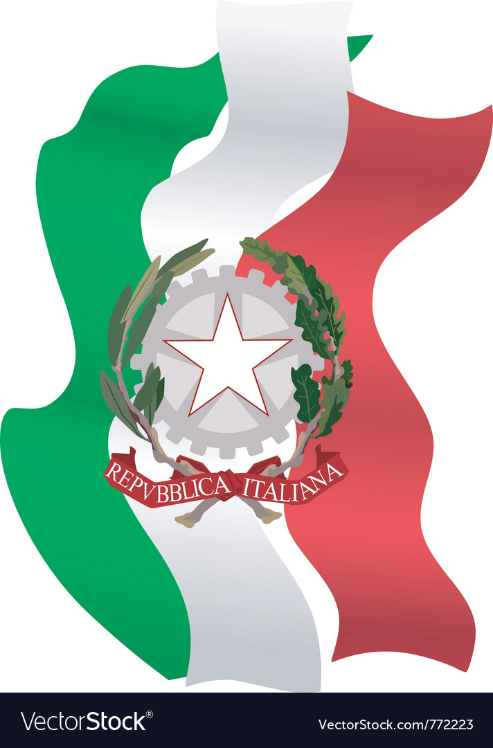Symbols of italy Royalty Free Vector Image VectorStock