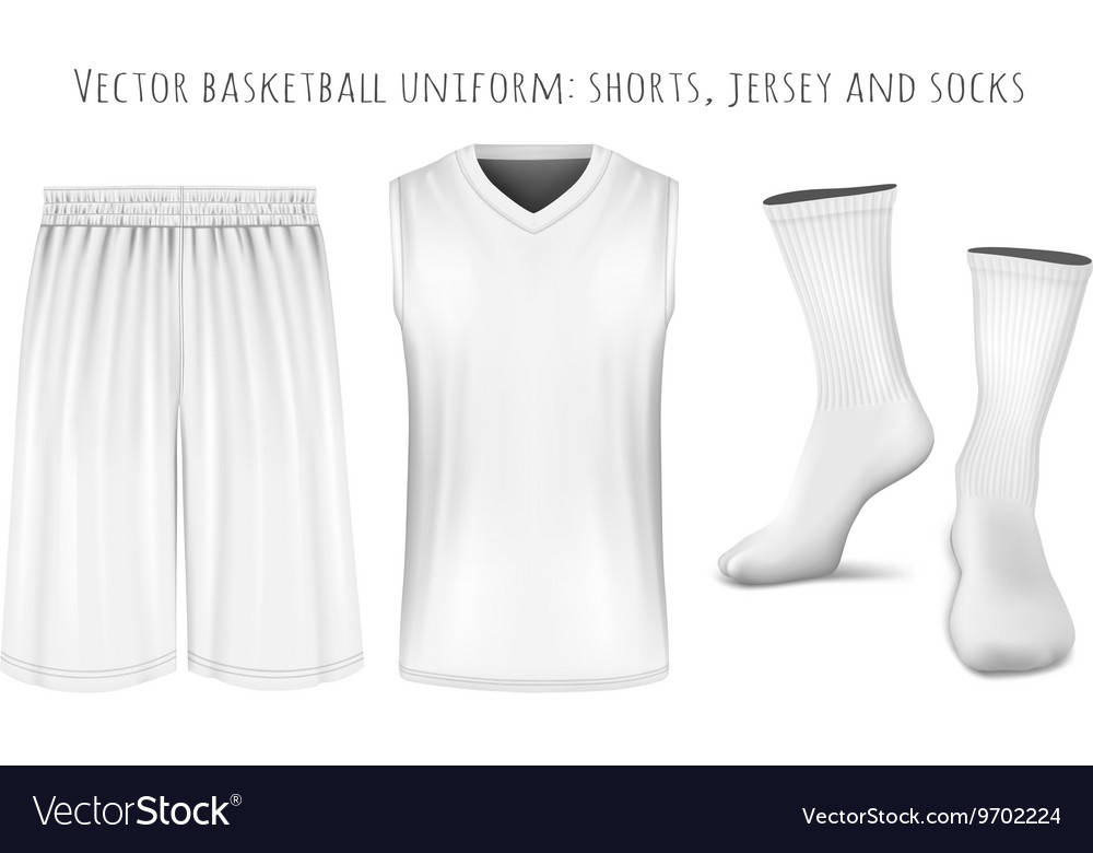 Download Basketball uniform templates Royalty Free Vector Image