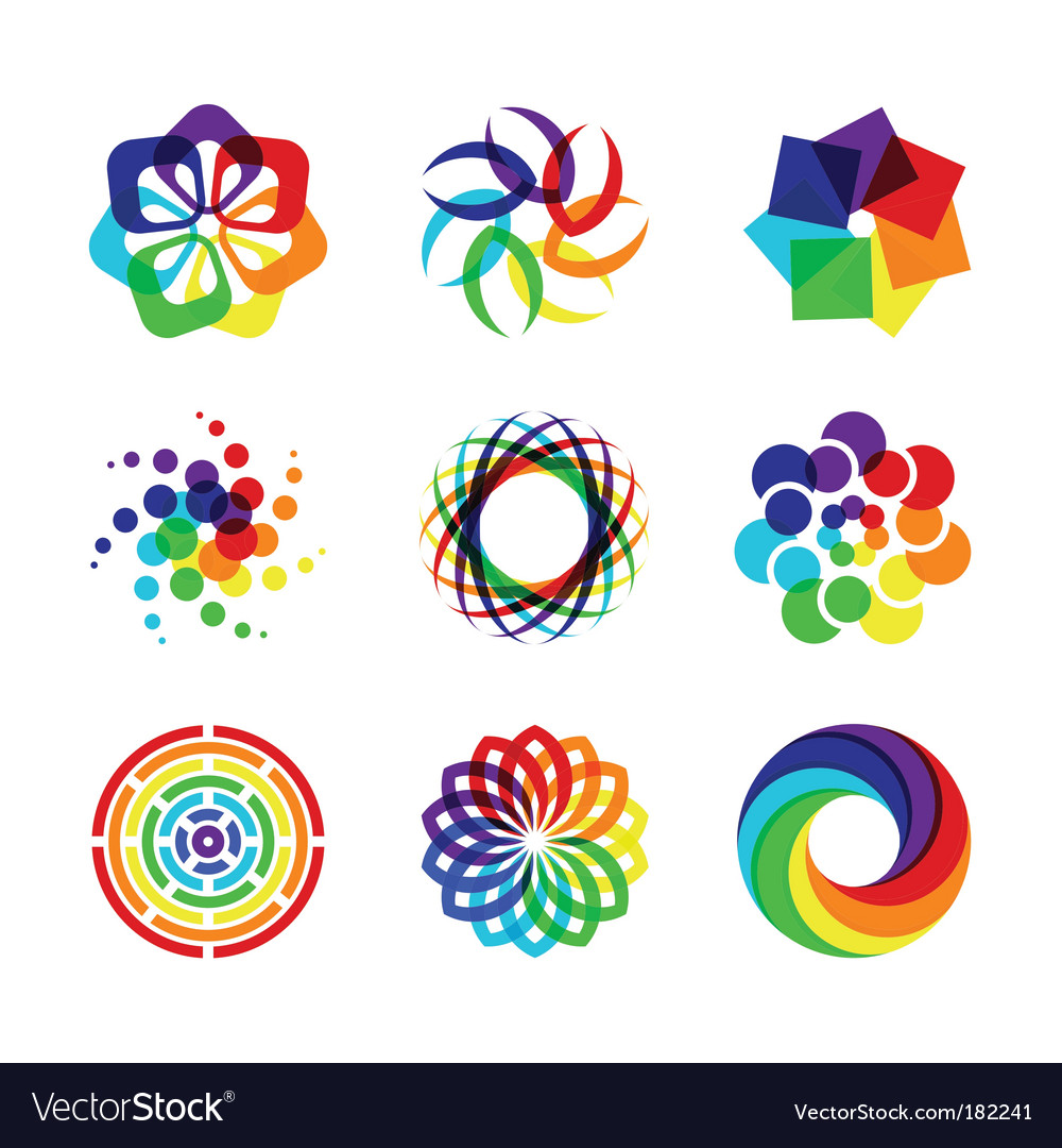 Geometric designs Royalty Free Vector Image - VectorStock