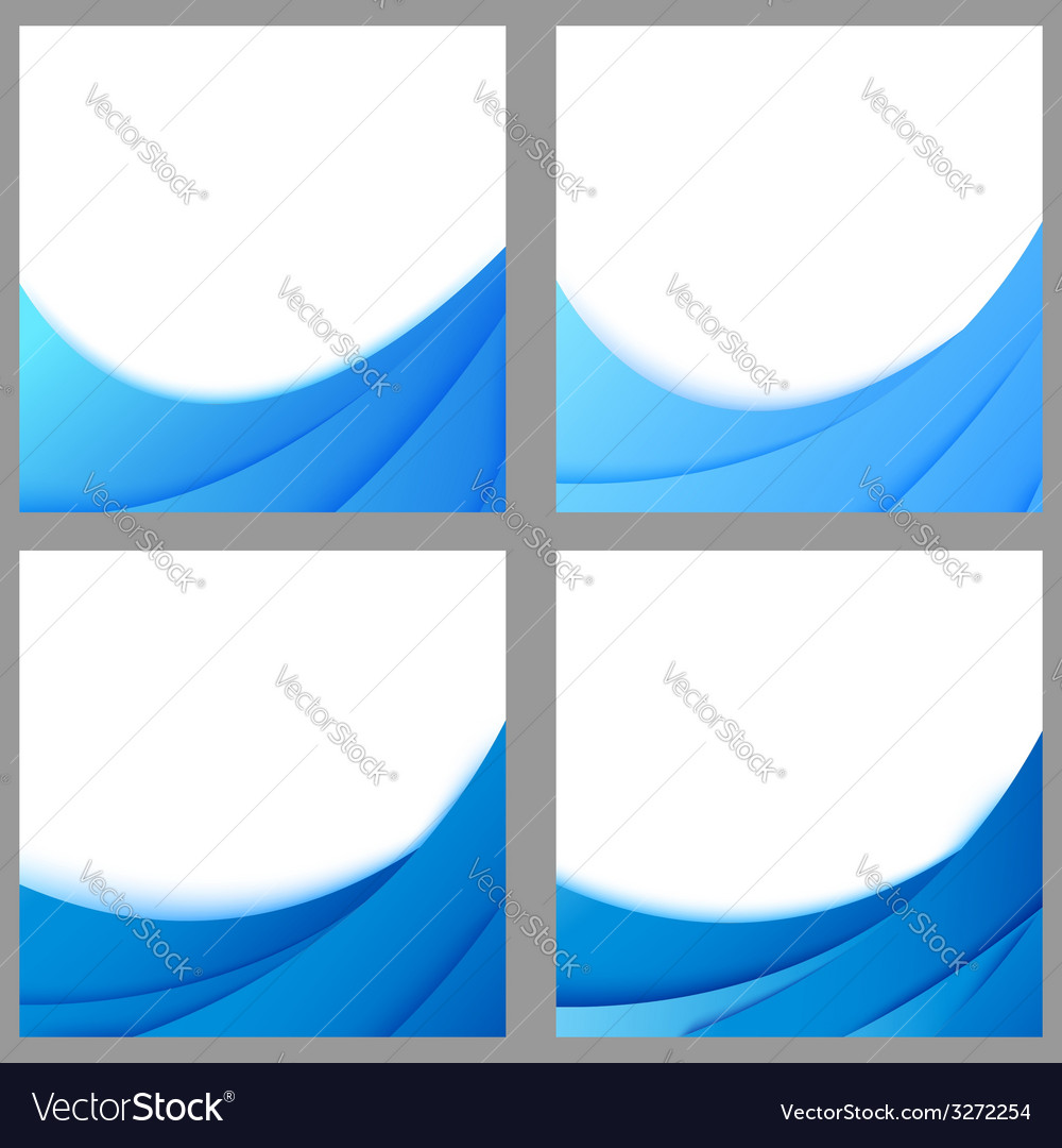 blue flyer background