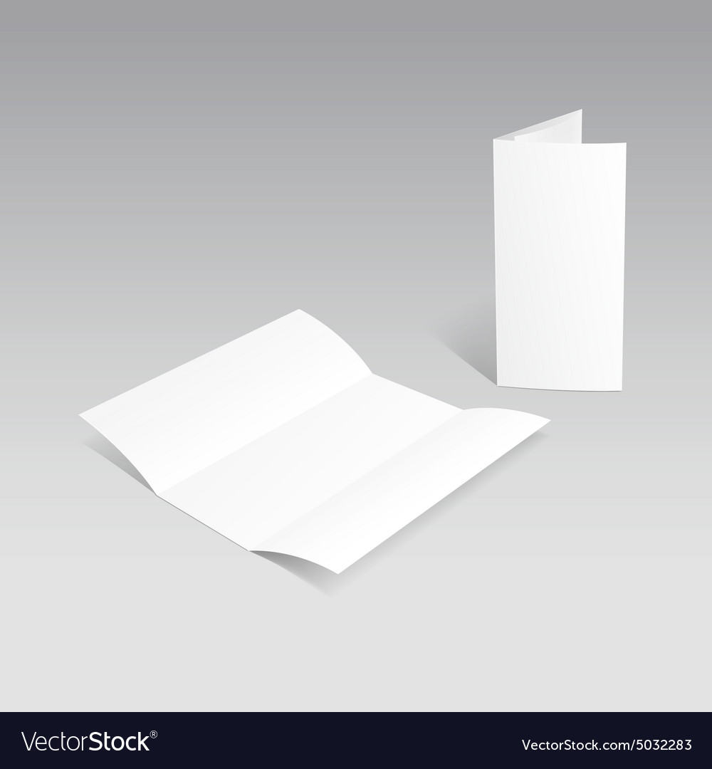 white trifold